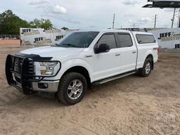 2017 FORD F-150XLT CREW CAB 4X4 PICKUP VIN: 1FTFW1EF8HFB05714