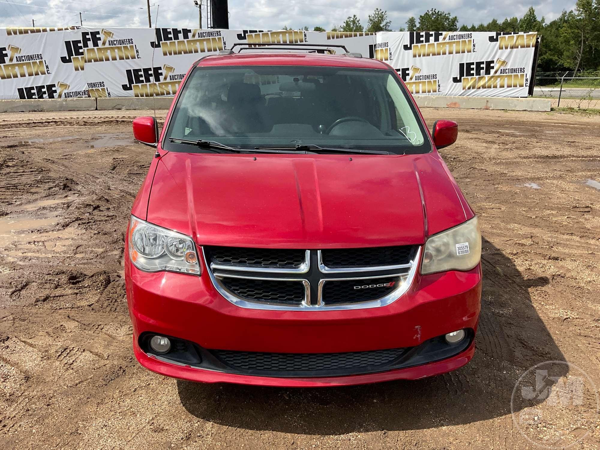 2013 DODGE GRAND CARAVAN VIN: 2C4RDGDG1DR548709 2WD MINI-VAN