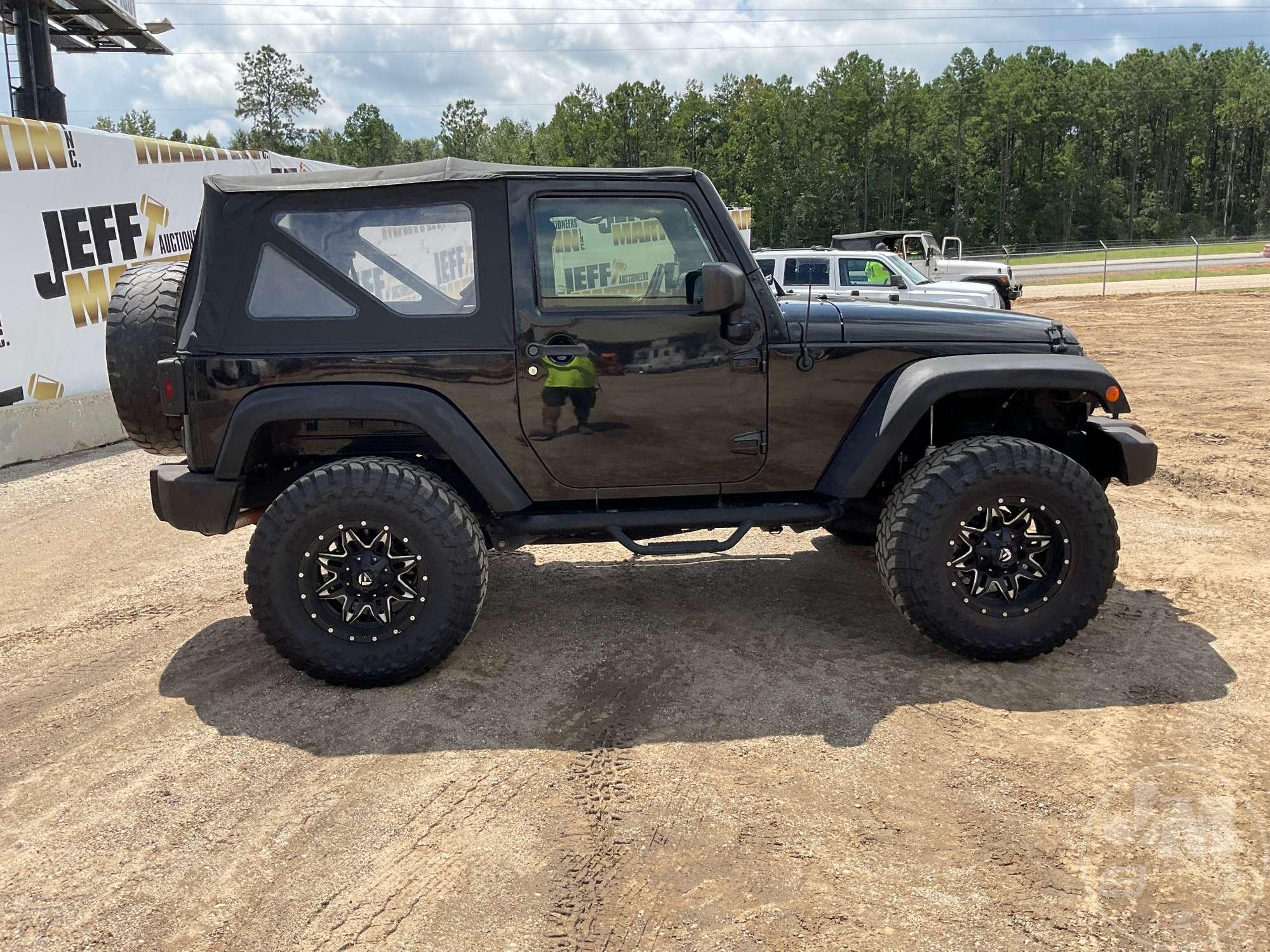 2015 JEEP WRANGLER TRAIL RATED VIN: 1C4AJWAGXFL541354 4WD SUV