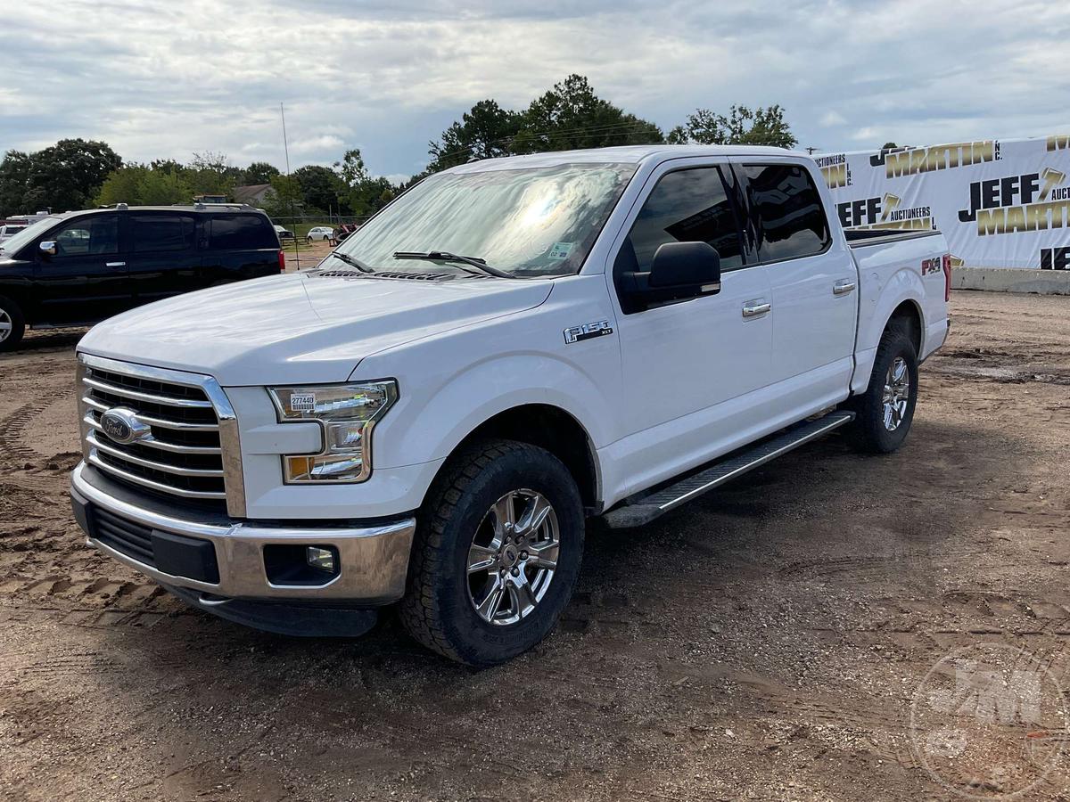 2016 FORD F-150 CREW CAB 4X4 PICKUP VIN: 1FTEW1EF8GKD87709