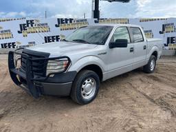 2010 FORD F-150XL CREW CAB PICKUP VIN: 1FTFW1CV3AFA89423