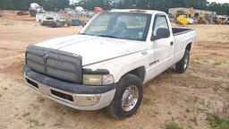 1999 DODGE RAM 2500 VIN: 3B7KC26Z1XM521575 3/4 TON REGULAR CAB PICKUP