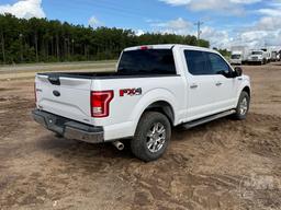 2016 FORD F-150 CREW CAB 4X4 PICKUP VIN: 1FTEW1EF8GKD87709