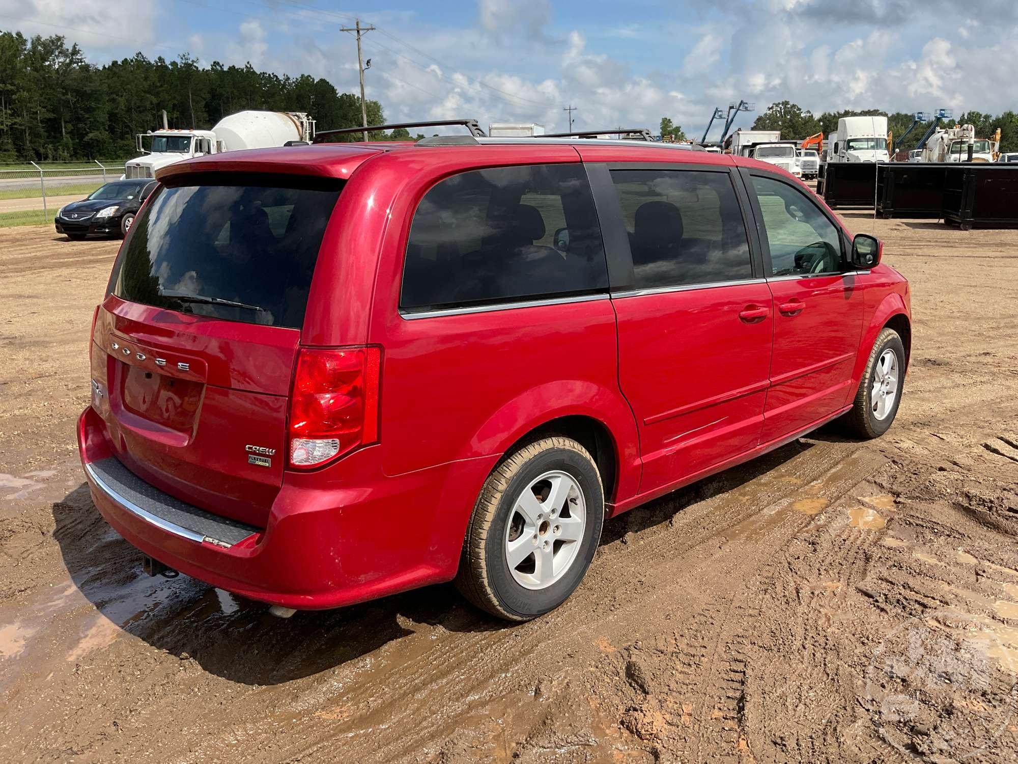 2013 DODGE GRAND CARAVAN VIN: 2C4RDGDG1DR548709 2WD MINI-VAN