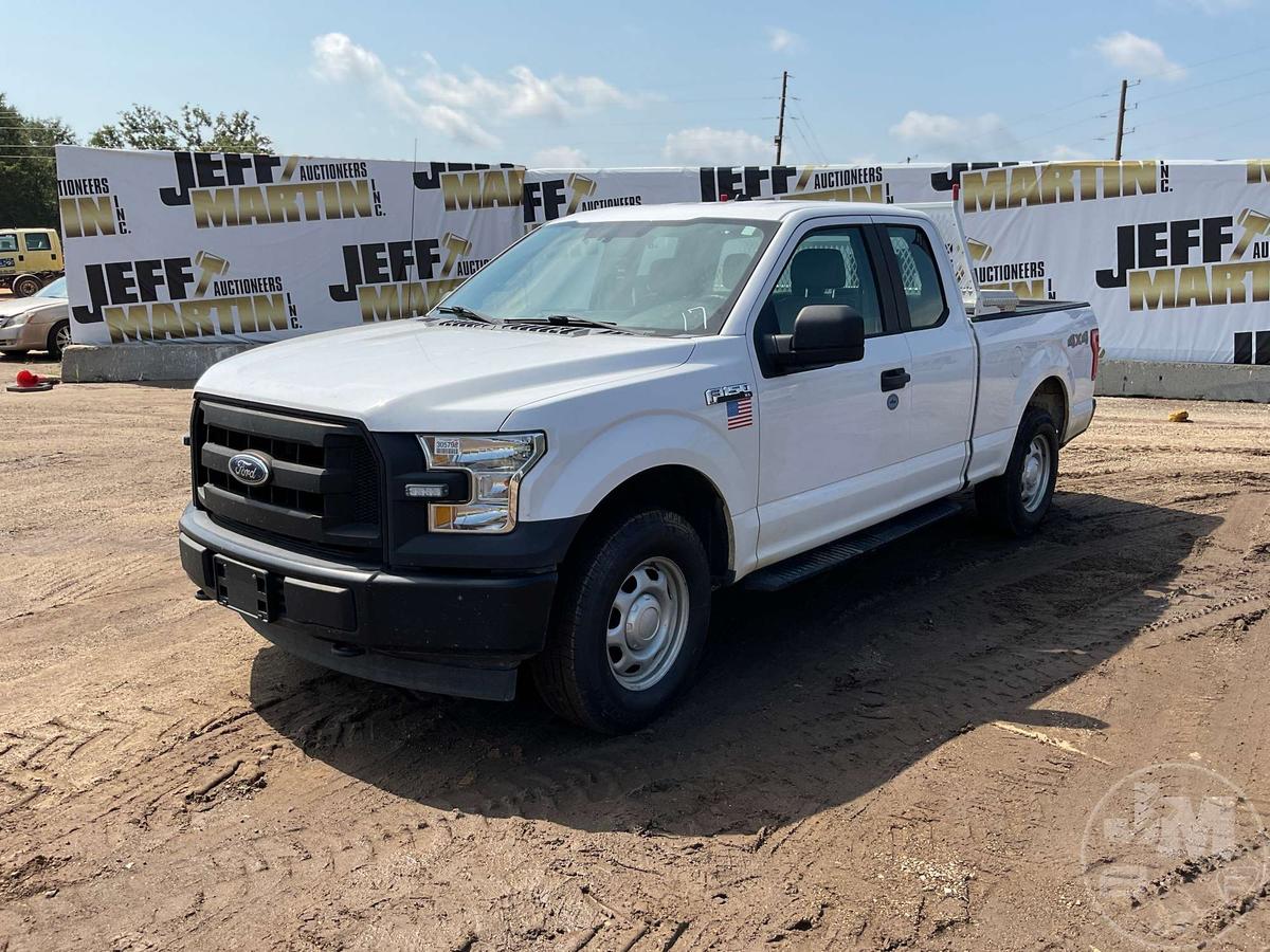 2017 FORD F-150 EXTENDED CAB PICKUP VIN: 1FTFX1EF7HKC67466