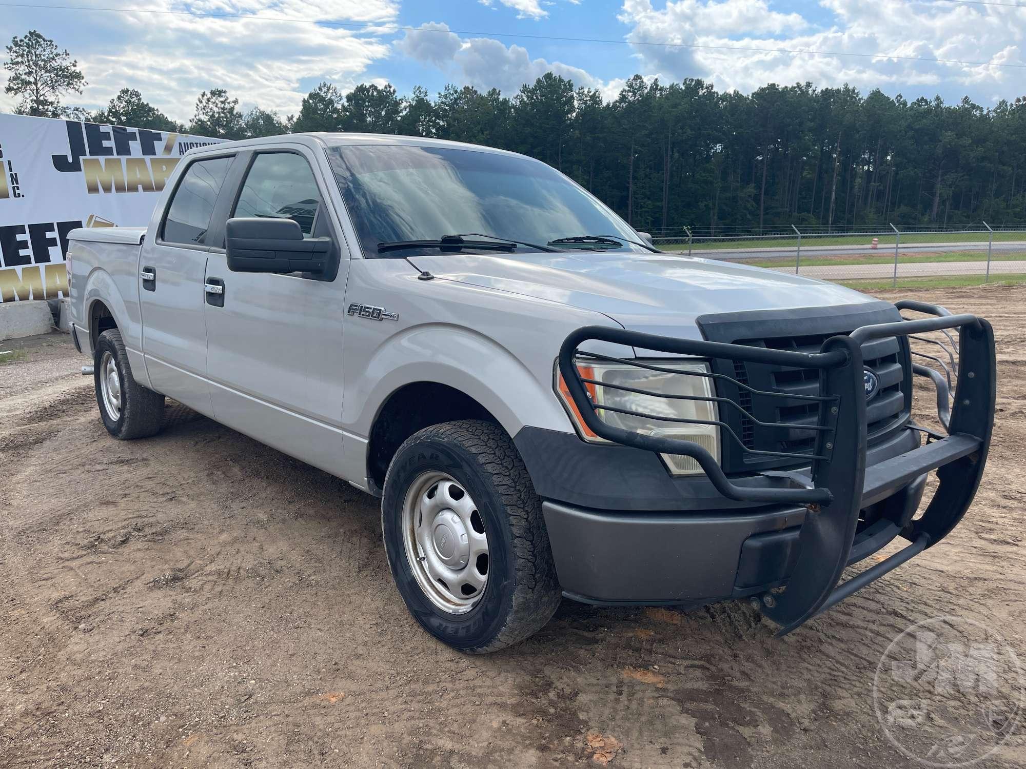 2010 FORD F-150XL CREW CAB PICKUP VIN: 1FTFW1CV3AFA89423