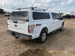 2017 FORD F-150XLT CREW CAB 4X4 PICKUP VIN: 1FTFW1EF8HFB05714