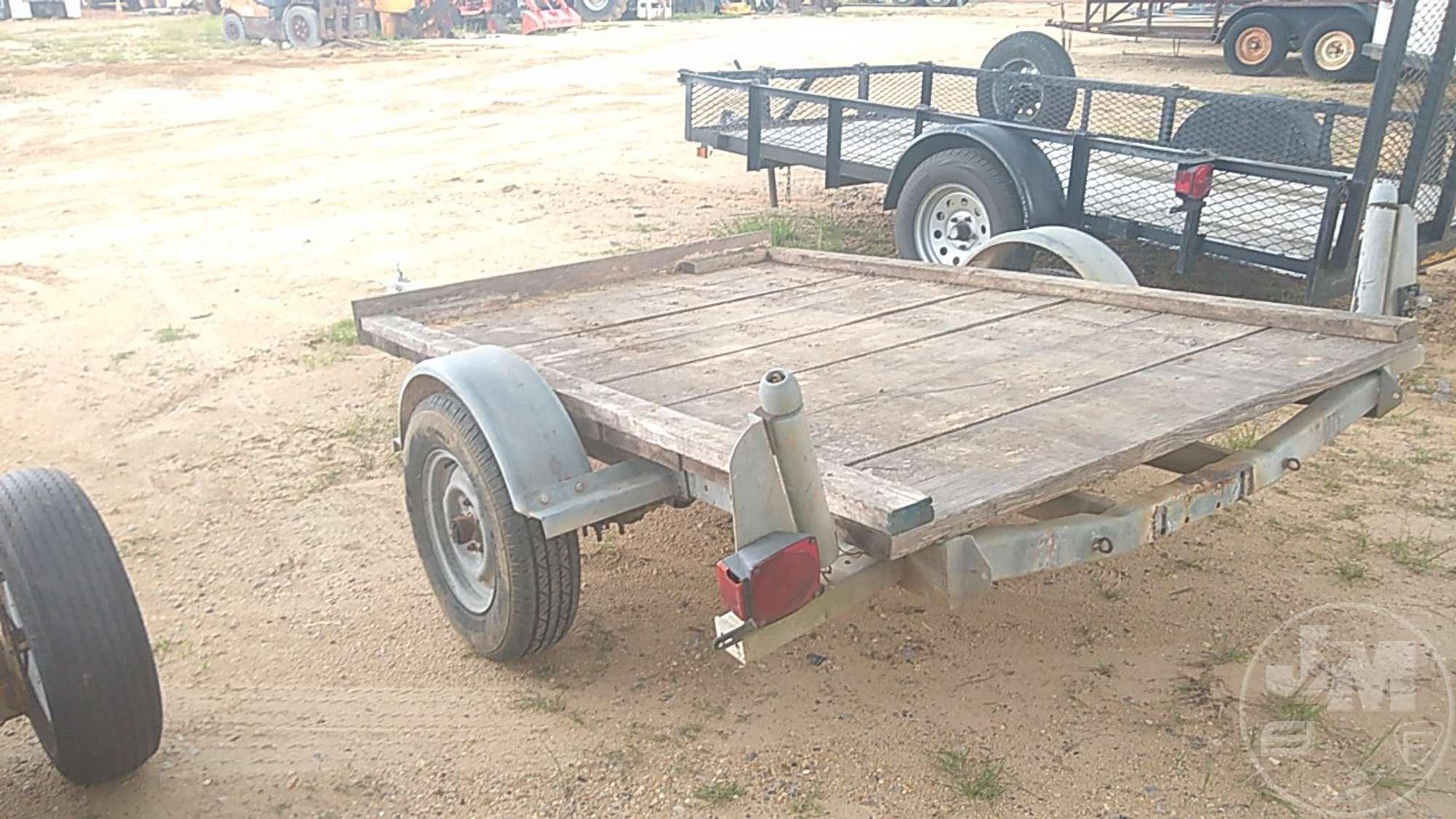 GREEN & GREEN MFG DILLY 5' X 7.5' UTILITY TRAILER VIN: 12A8C