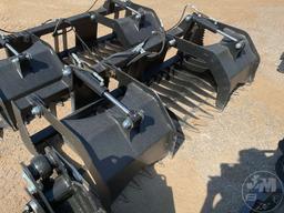 DUAL CYLINDER GRAPPLE BUCKET 79 INCHES