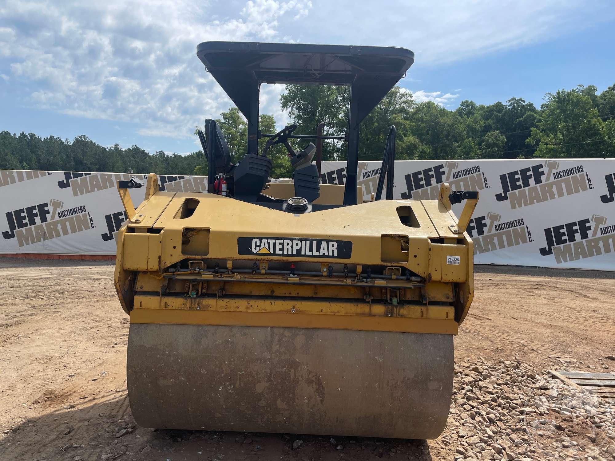 2009 CATERPILLAR CB54B TANDEM VIBRATORY ROLLER SN: CATCB534TEAA00715