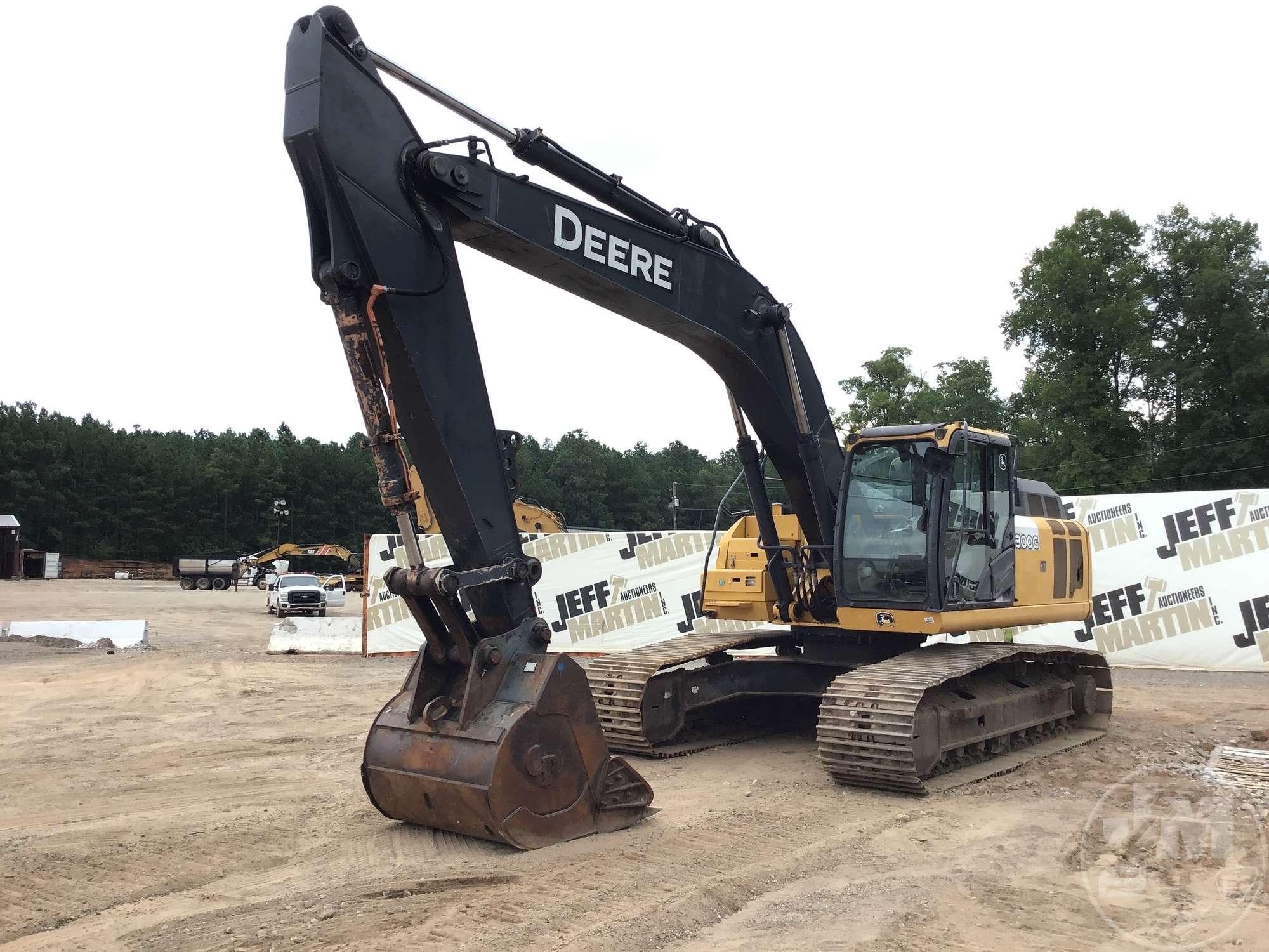 2015 DEERE 300GLC HYDRAULIC EXCAVATOR SN: 1FF300GXAFF730077