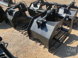 DUAL CYLINDER GRAPPLE BUCKET 79 INCHES