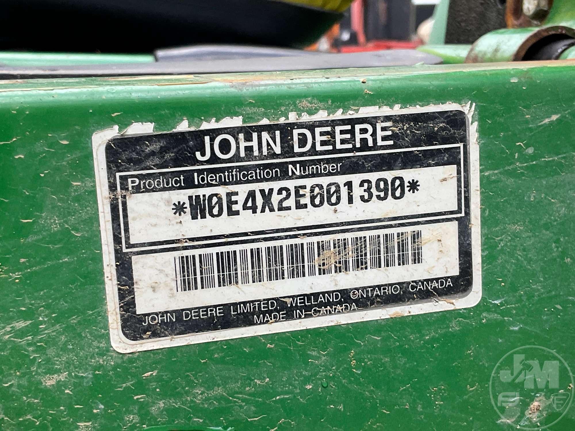 JOHN DEERE ELECTRIC TURF GATOR SN: W0E4X2E001390