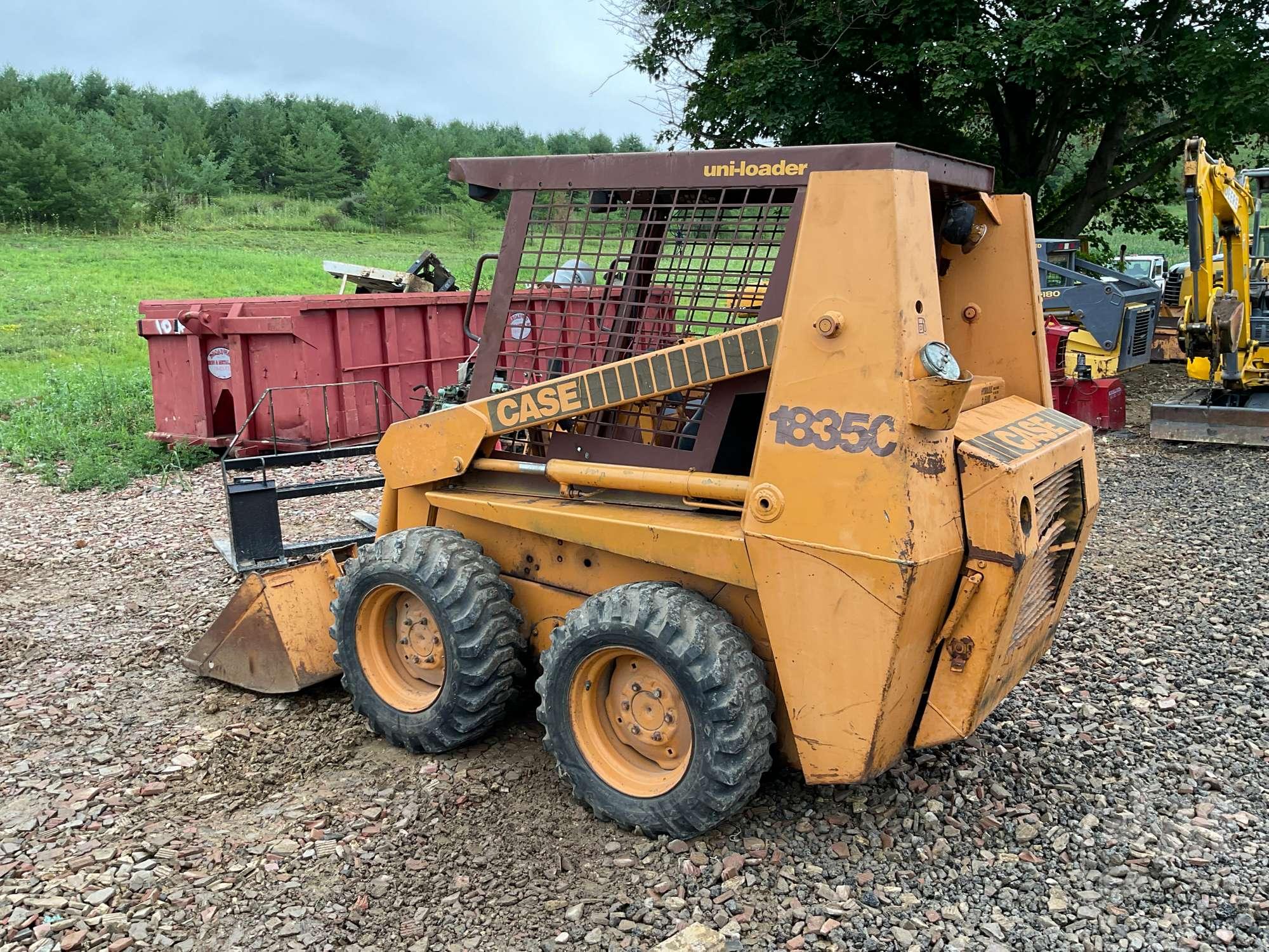 1987 CASE 1835C SKID STEER SN: 17940677 CANOPY