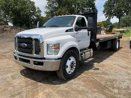 2016 FORD F-750 SUPER DUTY SINGLE AXLE DUMP TRUCK VIN: 1FDNF7DC9GDA05455