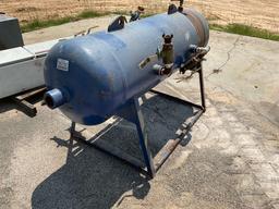 COMMERCIAL RESERVE AIR TANK ON STAND