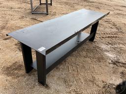 29" X 90" WORK BENCH W/ SHELF