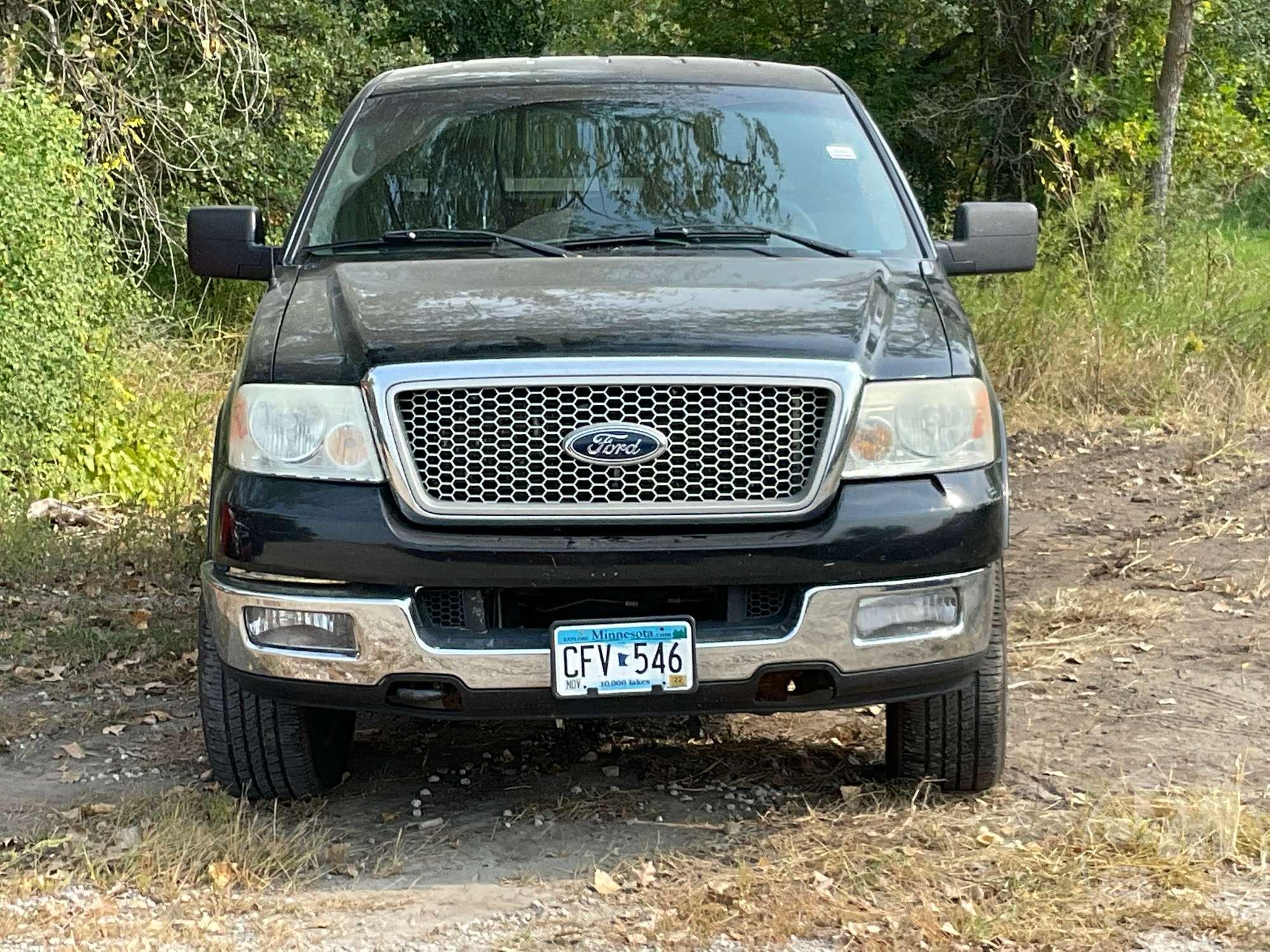 2004 FORD F-150 VIN: 1FTPW14524KB27352 1/2 TON PICKUP