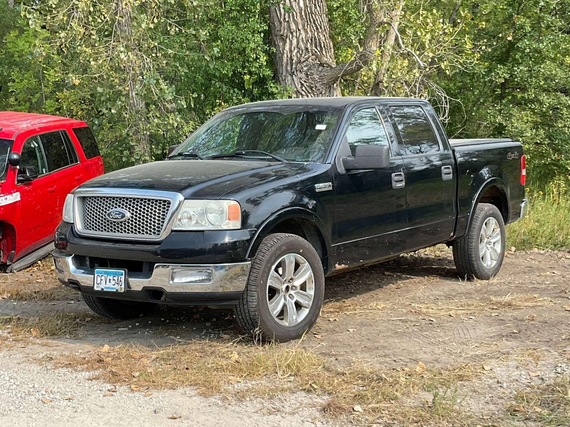 2004 FORD F-150 VIN: 1FTPW14524KB27352 1/2 TON PICKUP