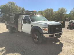 2010 FORD F-550 S/A UTILITY TRUCK VIN: 1FDAF5GR5AEA67035