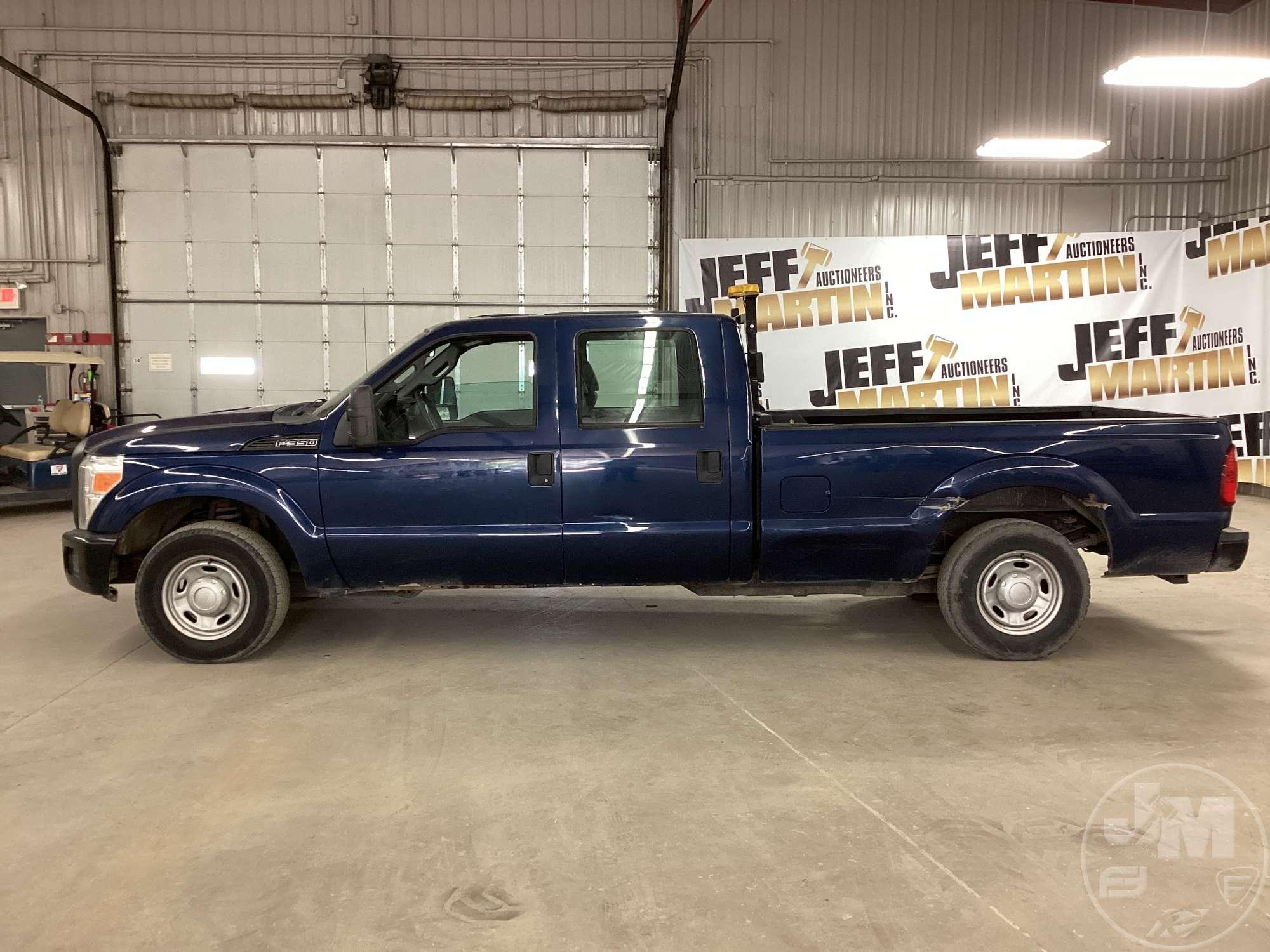 2011 FORD F-350 CREW CAB 1 TON TRUCK VIN: 1FT8W3A63BED11952