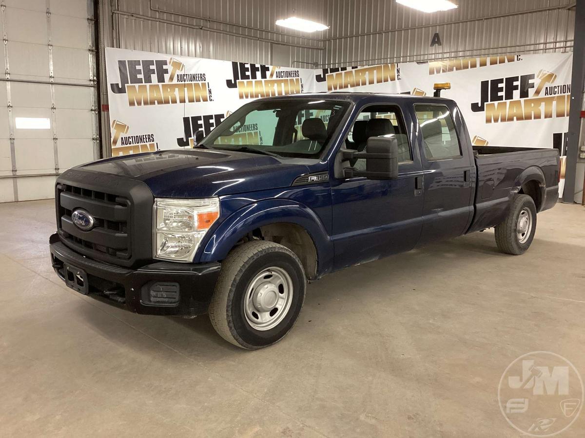 2011 FORD F-350 CREW CAB 1 TON TRUCK VIN: 1FT8W3A63BED11952
