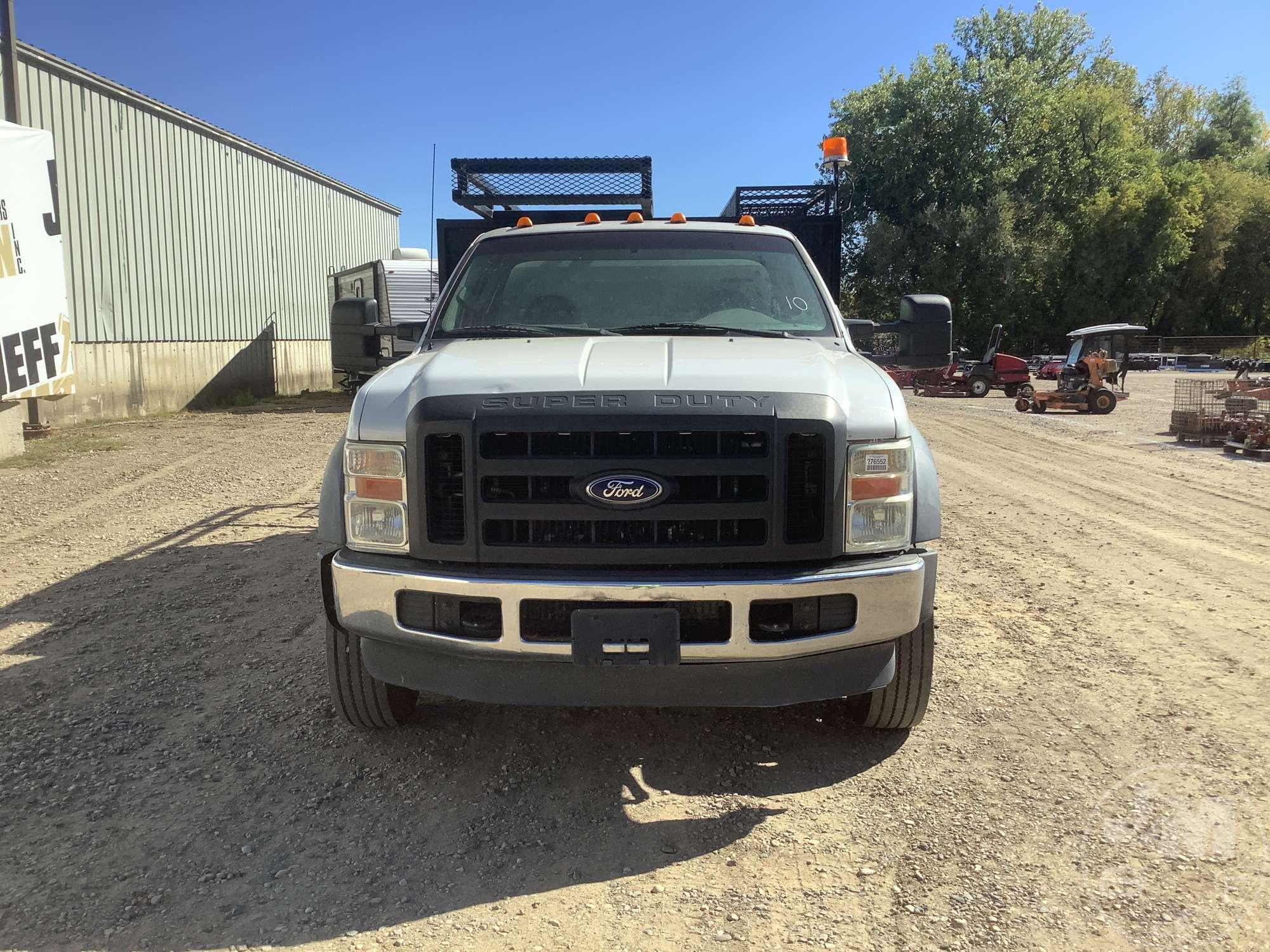 2010 FORD F-550 S/A UTILITY TRUCK VIN: 1FDAF5GR5AEA67035