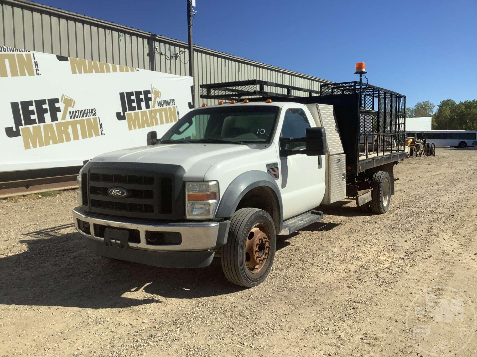 2010 FORD F-550 S/A UTILITY TRUCK VIN: 1FDAF5GR5AEA67035