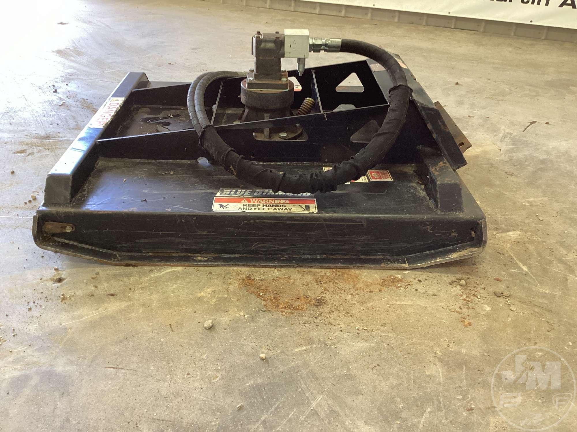 BLUE DIAMOND BRUSH CUTTER 1032725-25 SN: 65137 HYDRAULIC MOWER 42”......