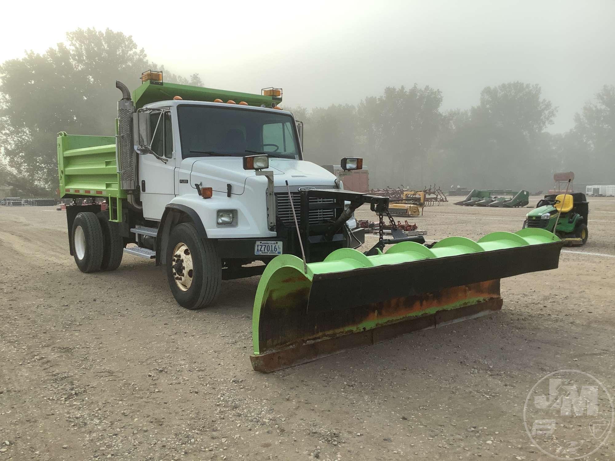 2003 FREIGHTLINER FL80 SINGLE AXLE DUMP TRUCK VIN: 1FVABXAK83HK66559