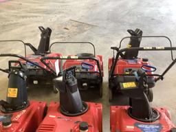 (2) TORO POWER CLEAR SNOW BLOWERS, MODEL 621 QZR, (4)