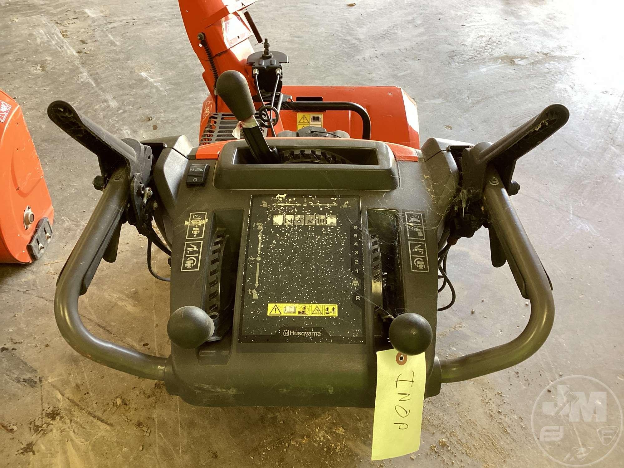 (2) HUSQVARNA ST 230P 2 STAGE 30" SNOWBLOWERS, 120V PLUG