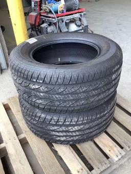 (2) DUNLOP 275/55R17 TIRES