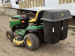 JOHN DEERE D140 RIDING MOWER SN: 1GXD140ELCC307854