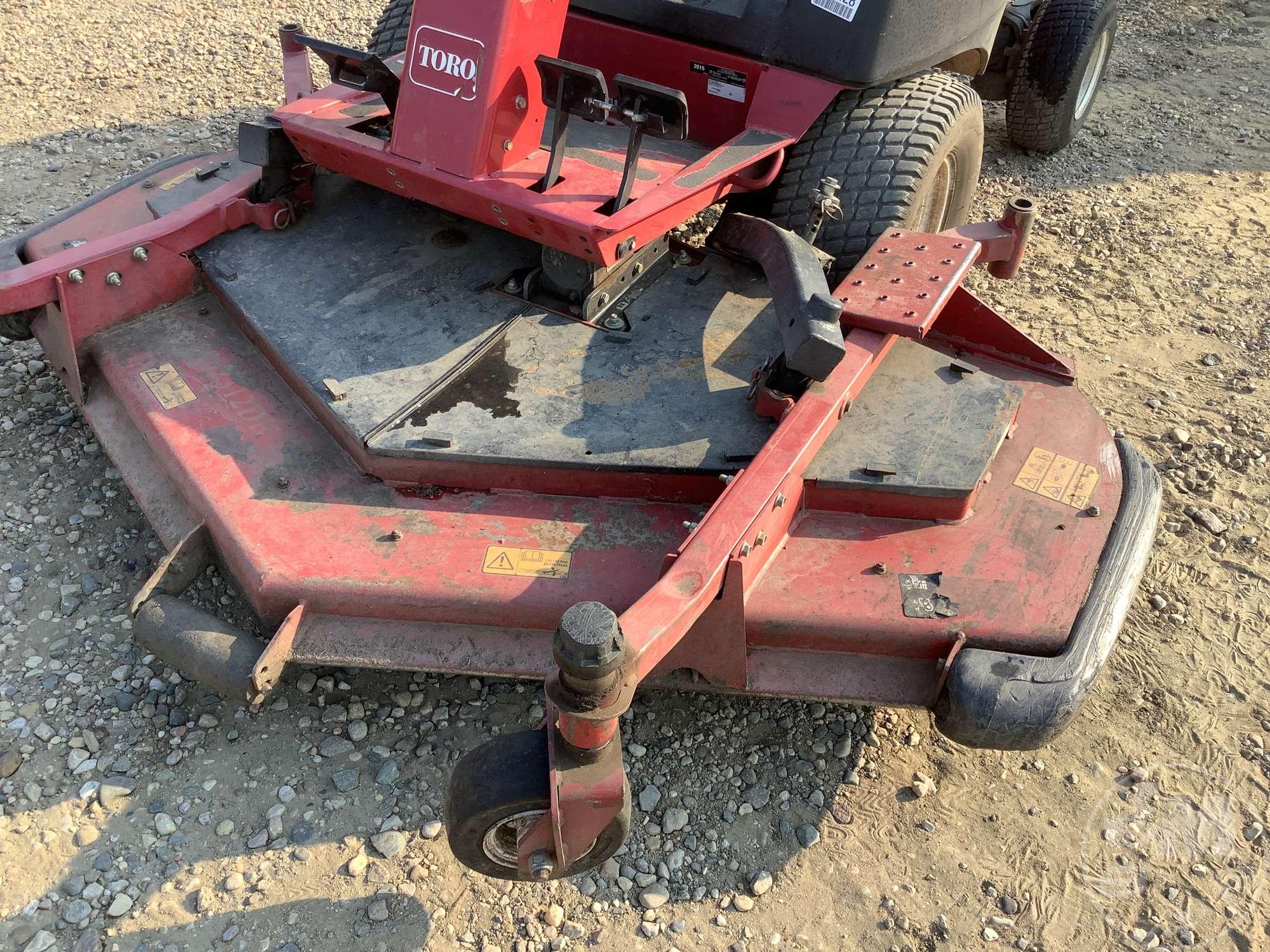 2015 TORO GROUNDSMASTER 3280D FRONT DECK SN: 30345315000237