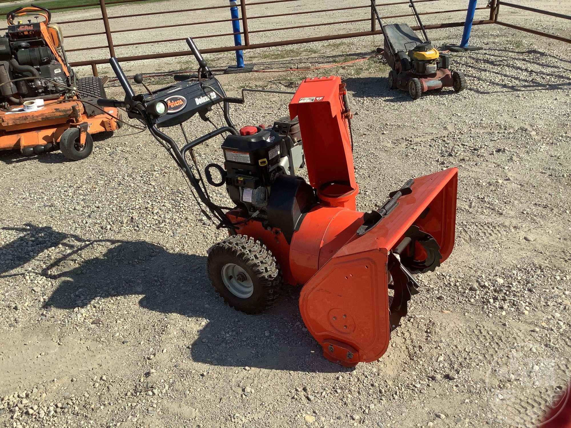 ARIENS 921022 SN: 017214 2-STAGE SNOW BLOWER