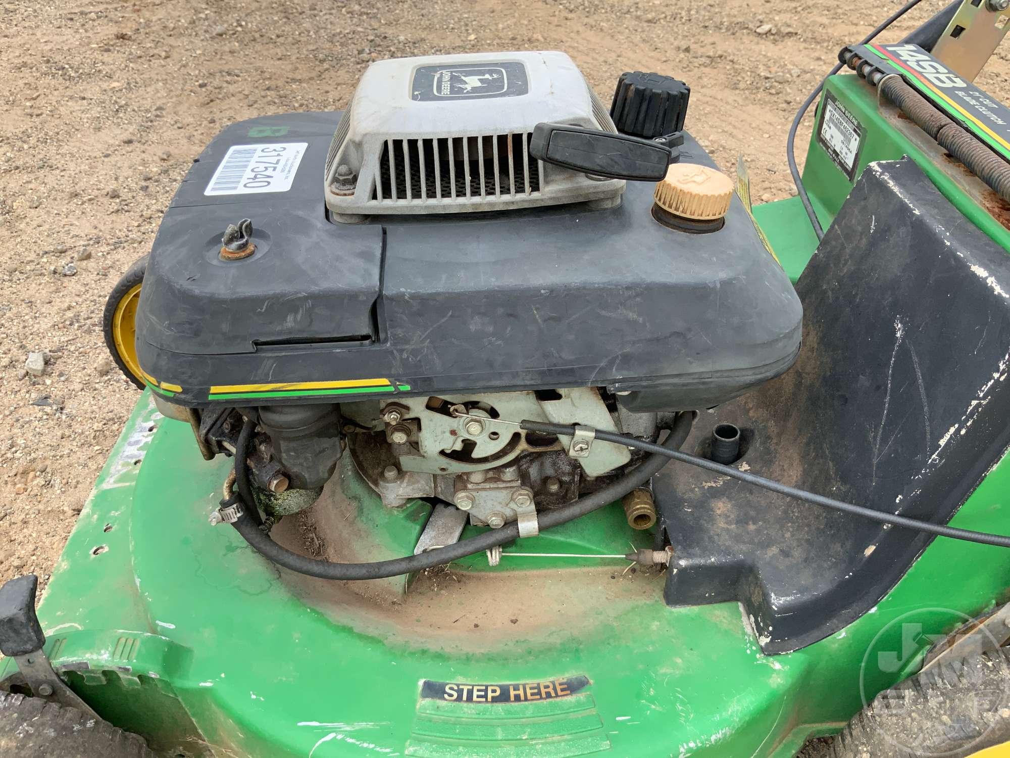 1996 JOHN DEERE 14SB PUSH MOWER SN: GX14SBF462367