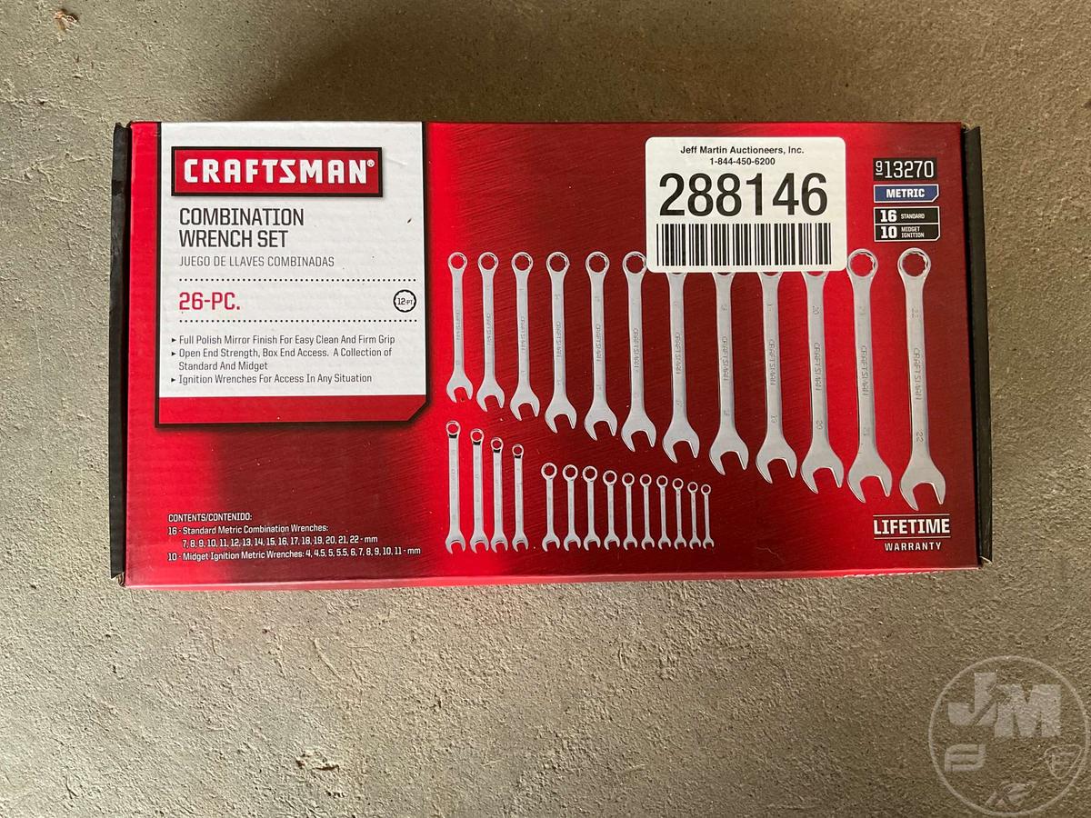 CRAFTSMAN 13270 26 PC COMBINATION WRENCH SET