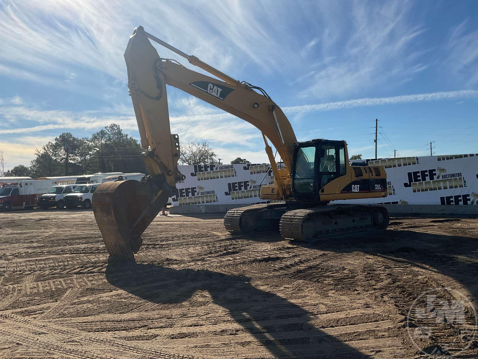 2003 CATERPILLAR 325CL HYDRAULIC EXCAVATOR SN: BMM00341