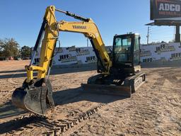 YANMAR VIO80 MINI EXCAVATOR SN: YMRV1080CGAJAF231