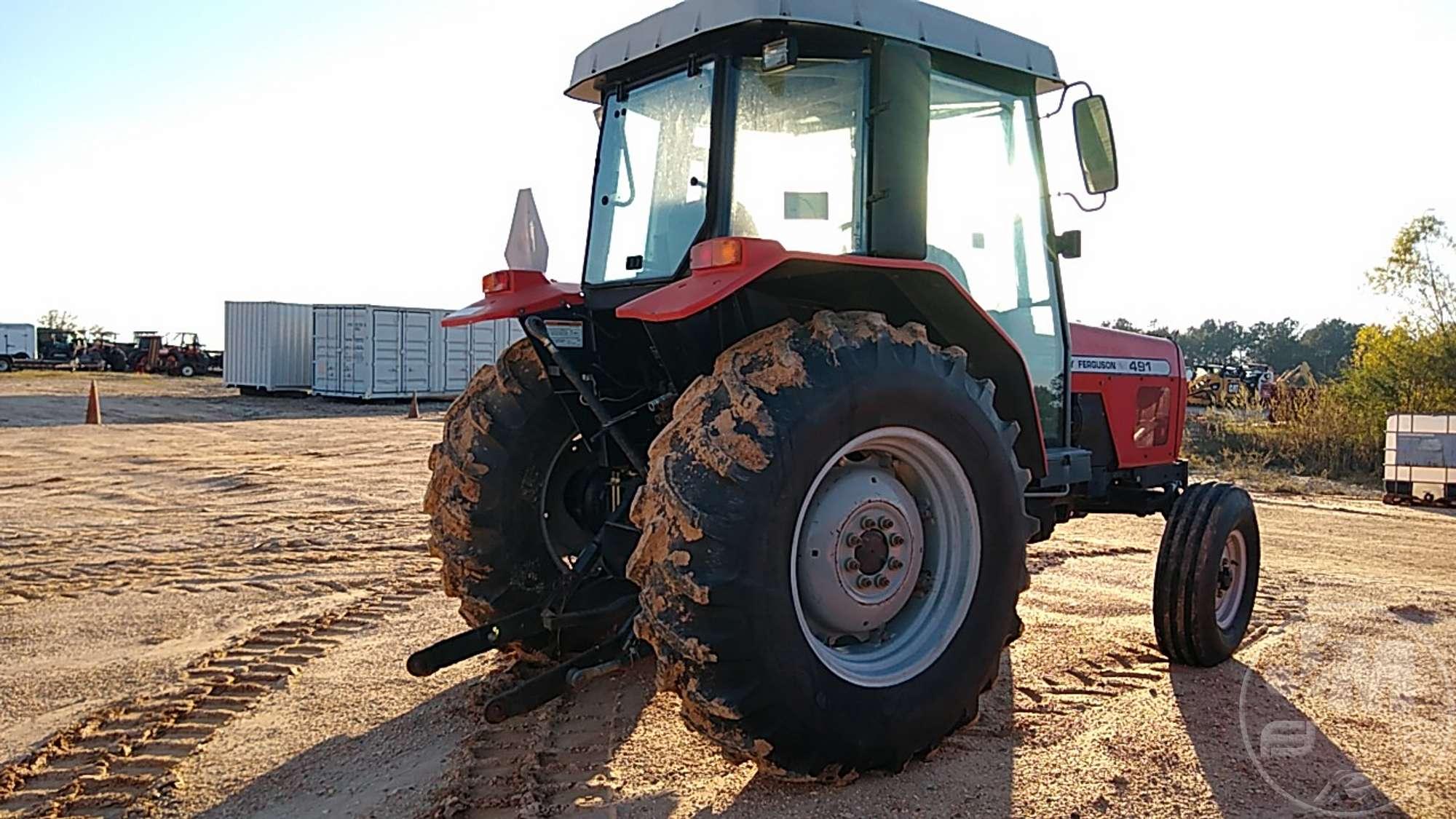 MASSEY FERGUSON 491 SN: 000T491205C000300 TRACTOR