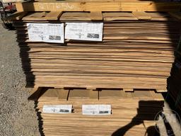 (2) PALLETS OF HICKORY WOOD SHEETS. ***CONDITION UNKNOWN***