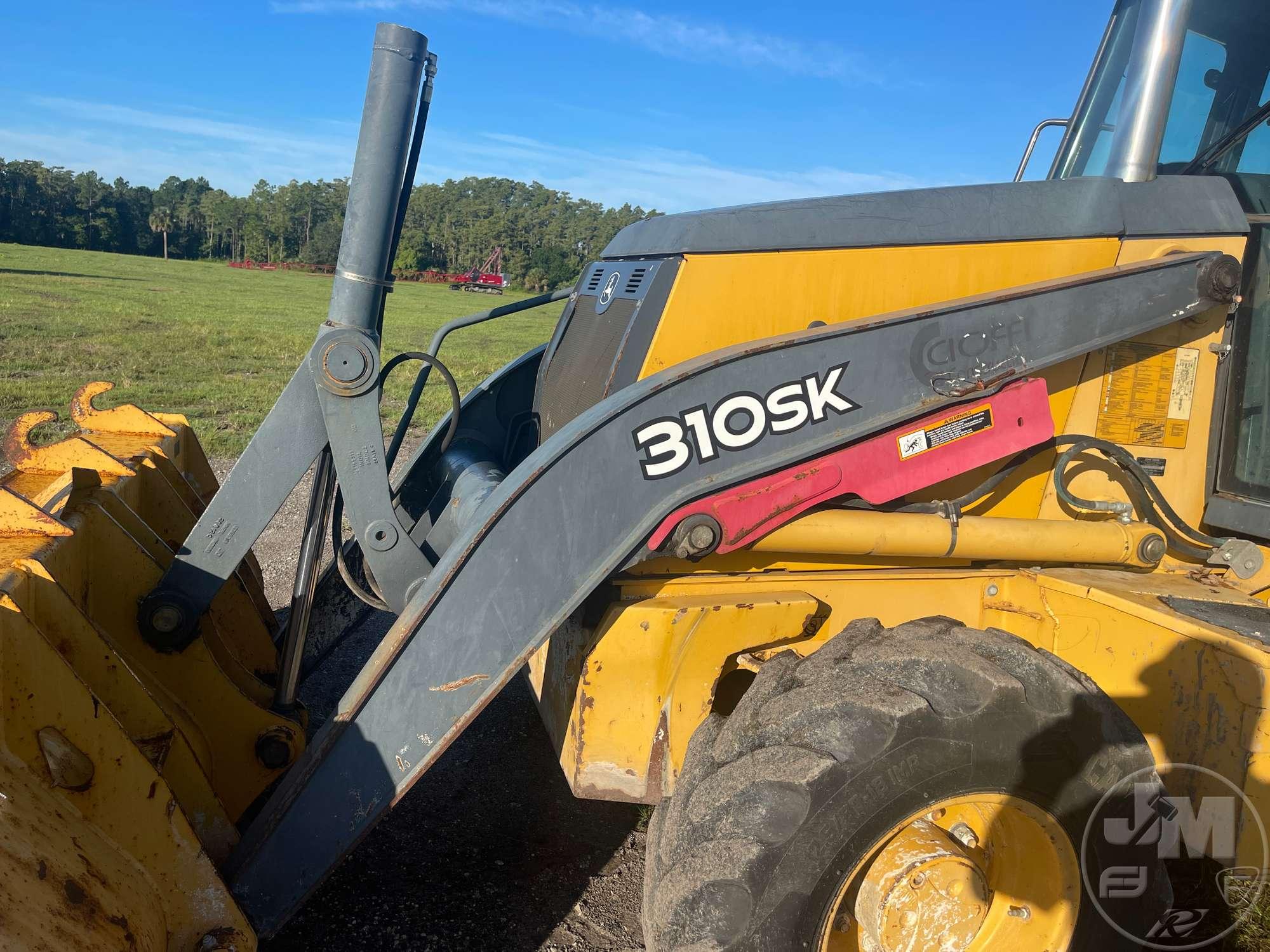 2012 DEERE 310SK 4X4 LOADER BACKHOE SN: 224139