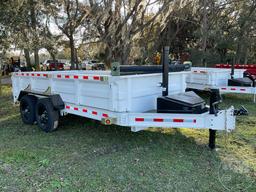 2023 DARPAH LLC 83DC DUMP TRAILER 7'X14' VIN: 7M6AA1424PA000047