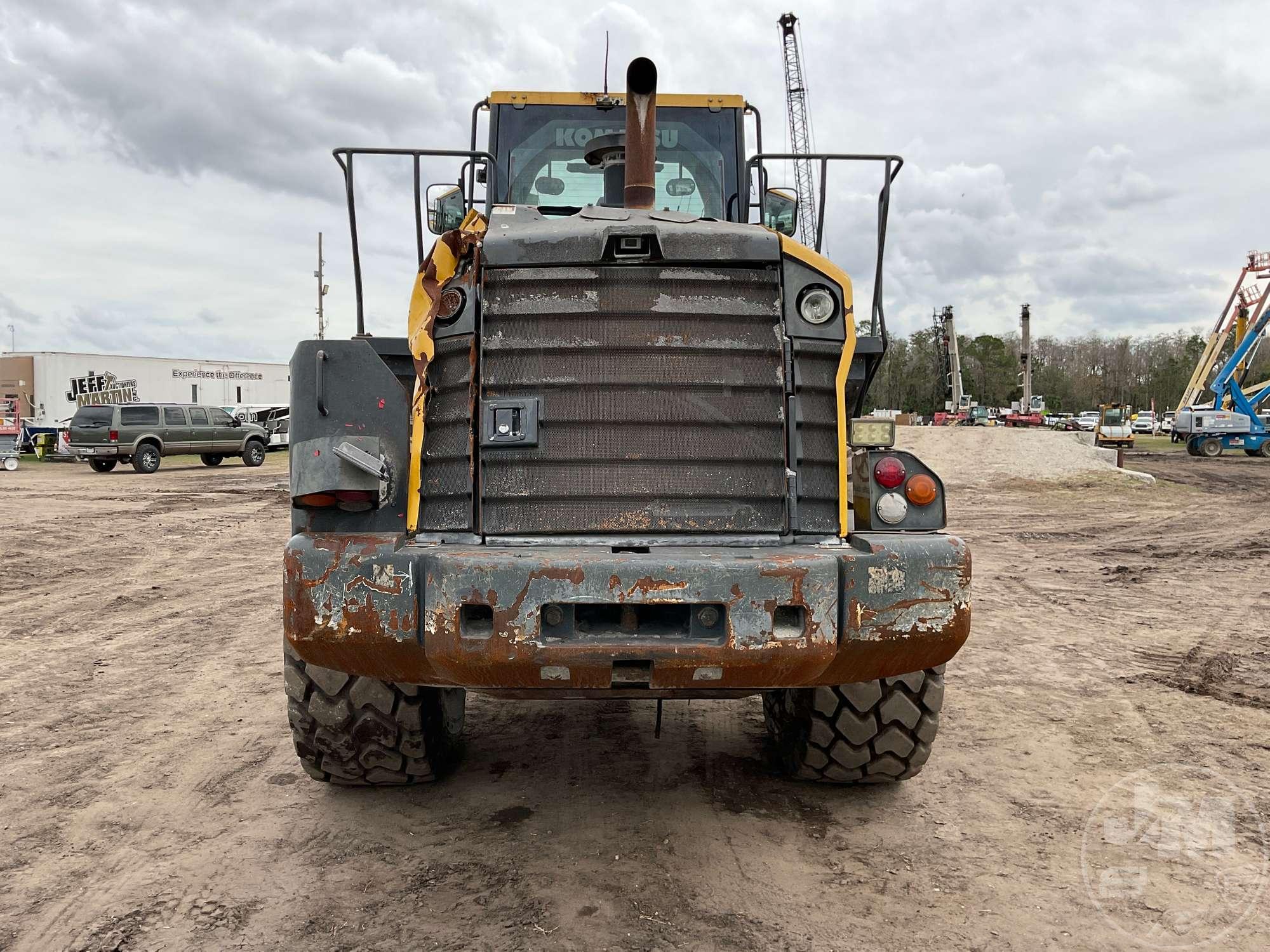 2013 KOMATSU WA380-7 WHEEL LOADER SN: A64350