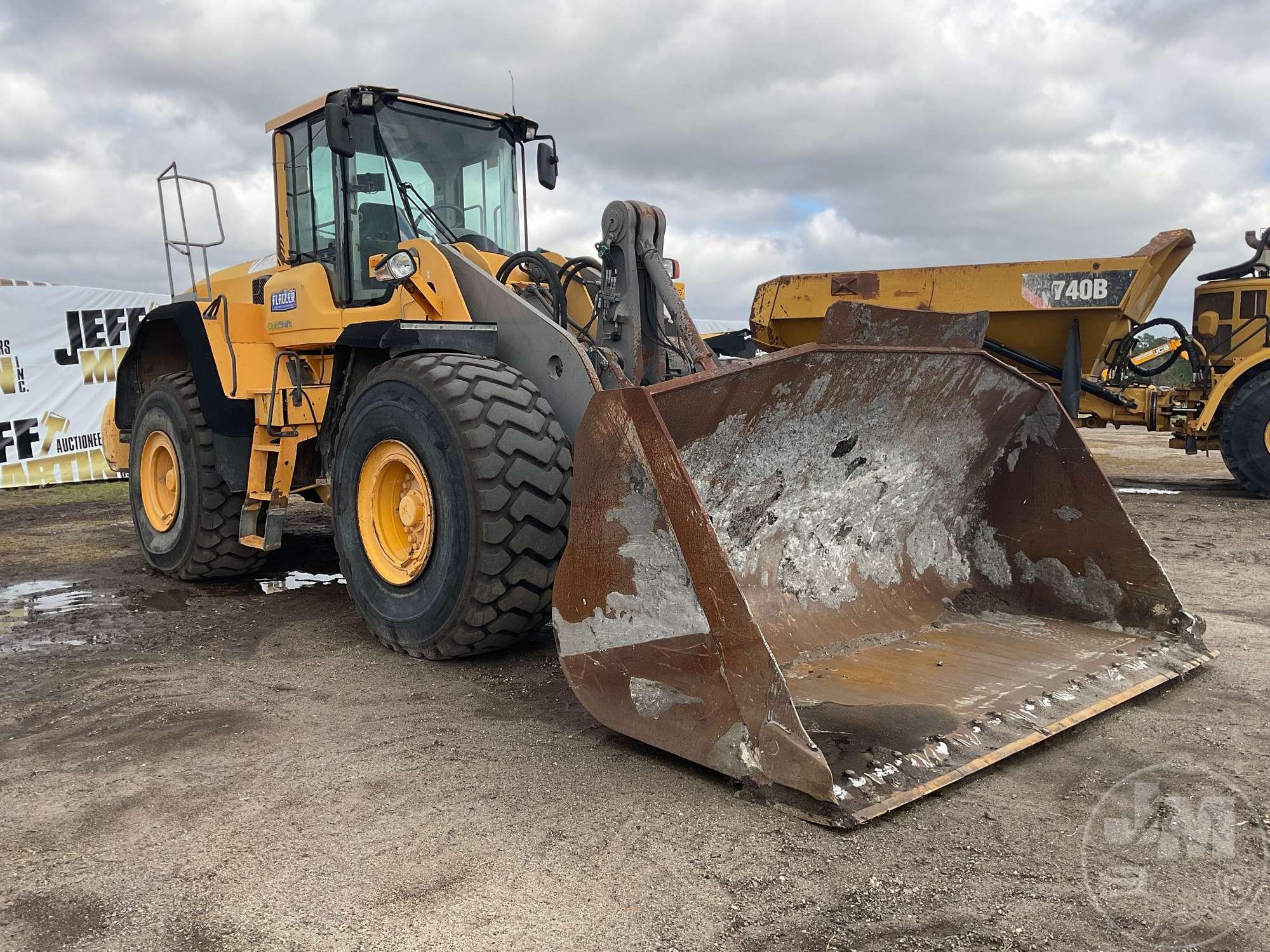 2013 VOLVO L180G WHEEL LOADER SN: L180GL00019534