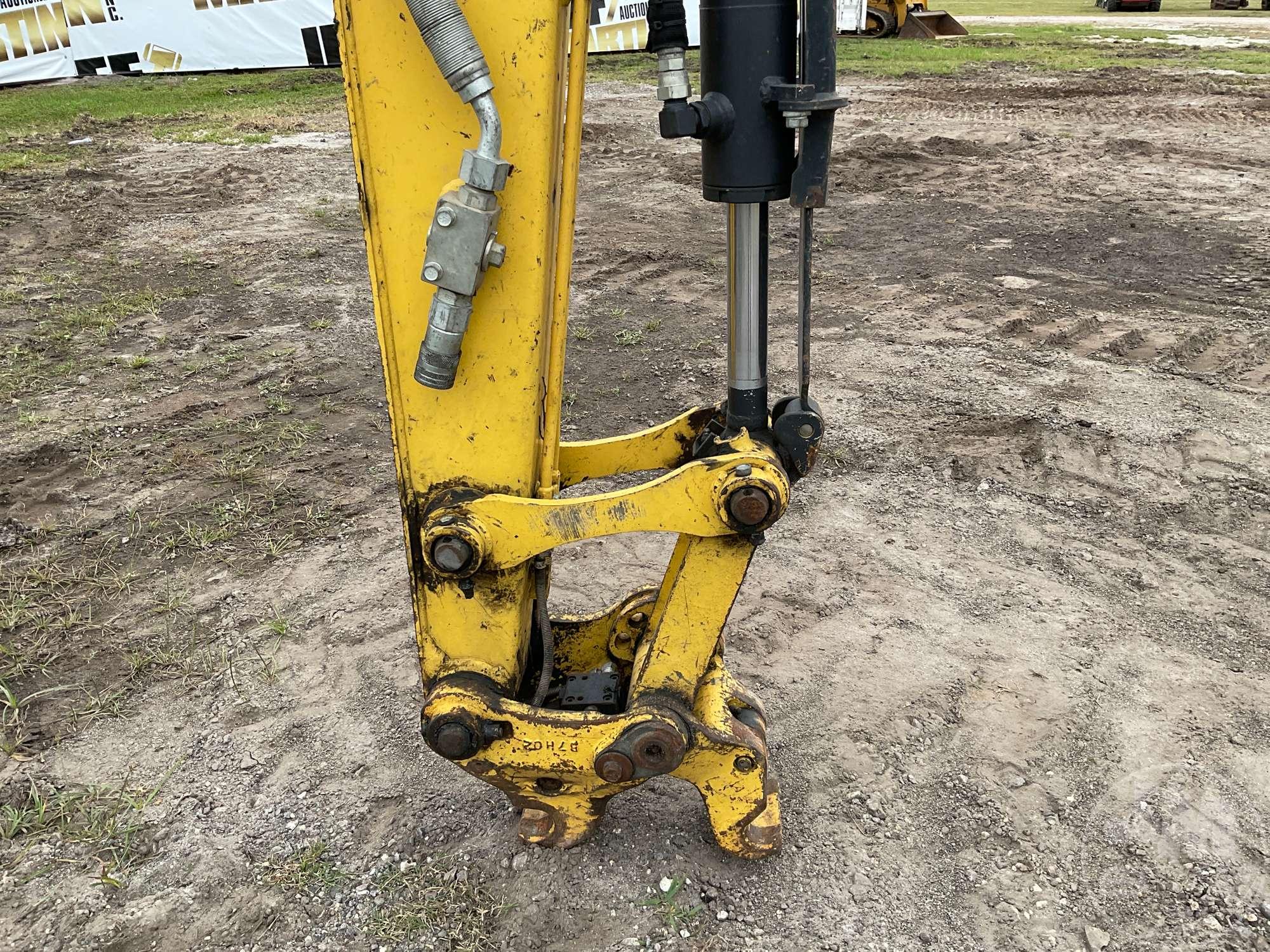 2018 YANMAR VIO35-6A MINI EXCAVATOR SN: YMRVIO35CHAJAG357