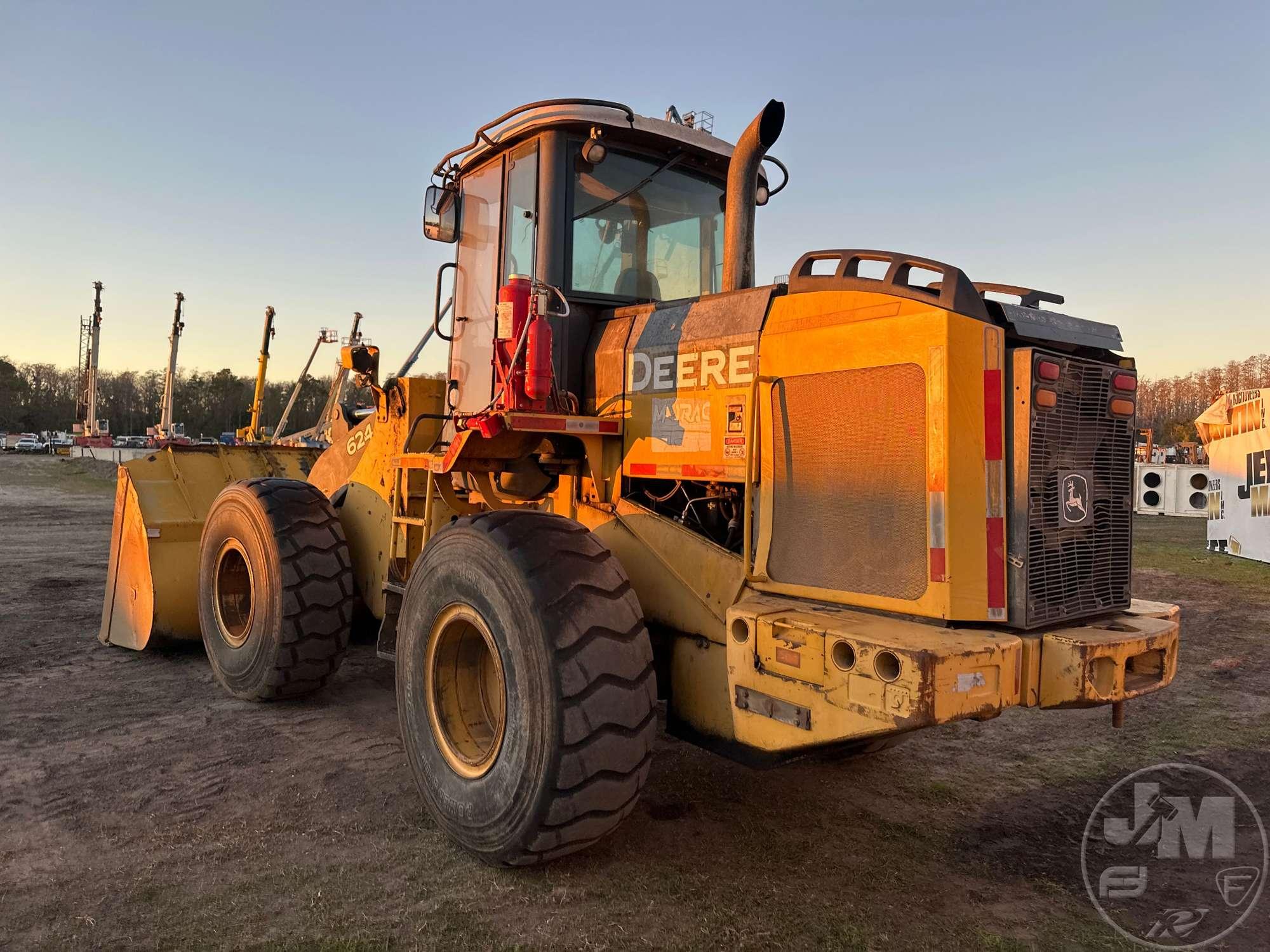 2006 JOHN DEERE 624J WHEEL LOADER SN: DW62461JZ0133