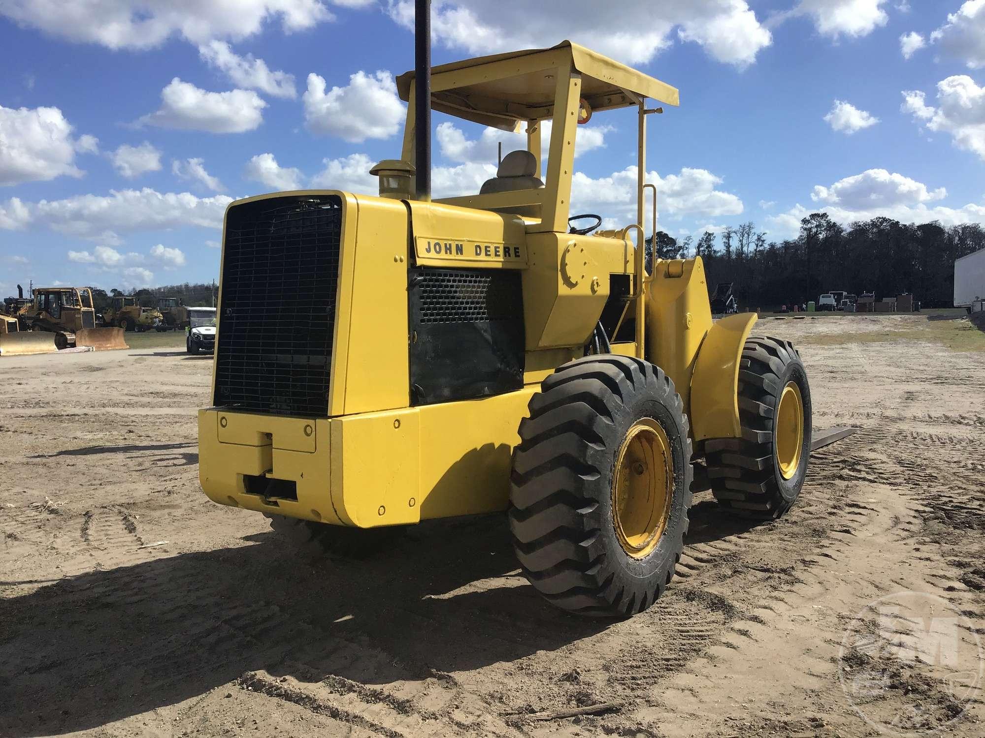 1976 DEERE 544-B WHEEL LOADER SN: 243931