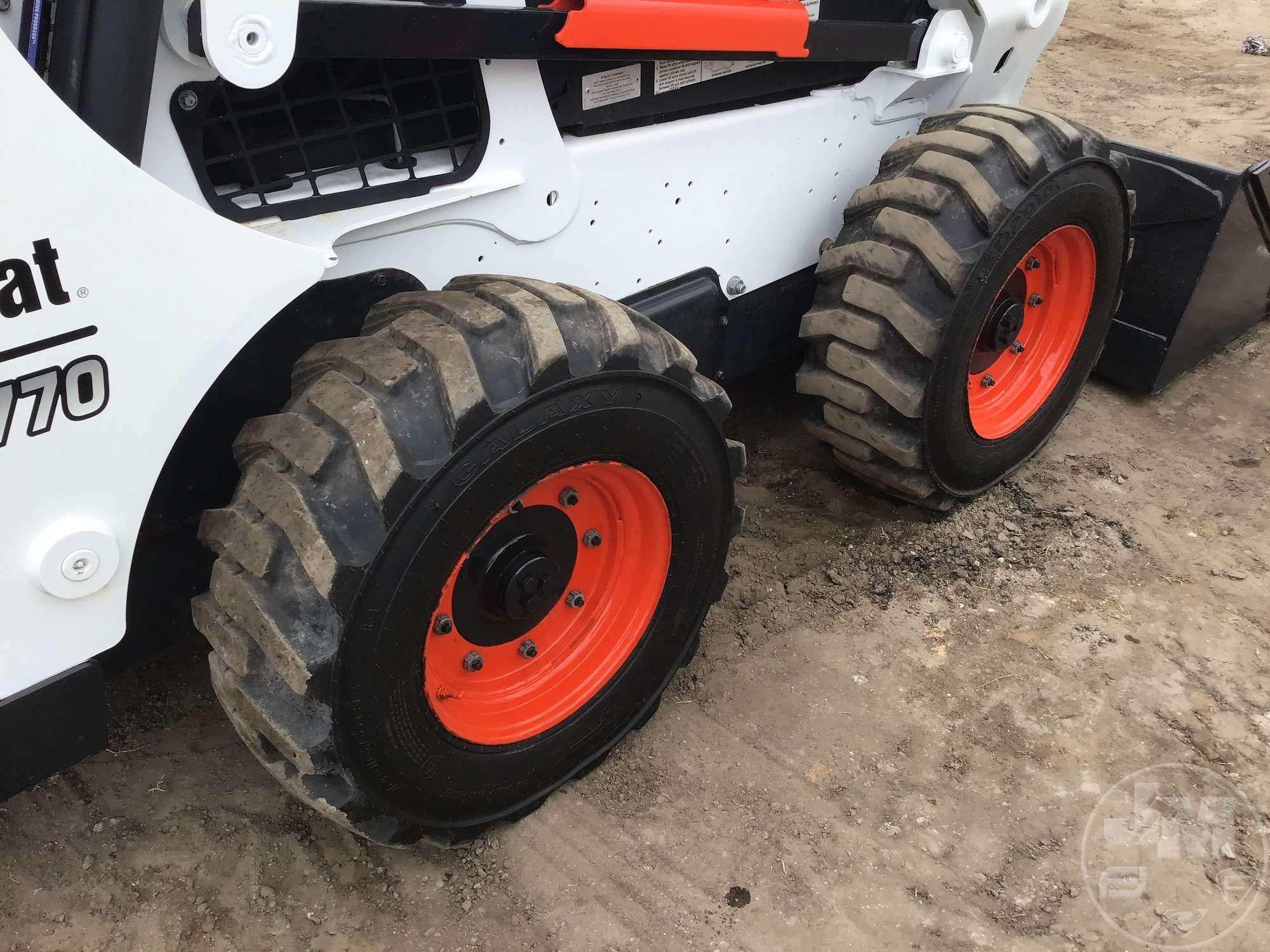 2019 BOBCAT S770 SKID STEER SN: AT5A13366 CAB